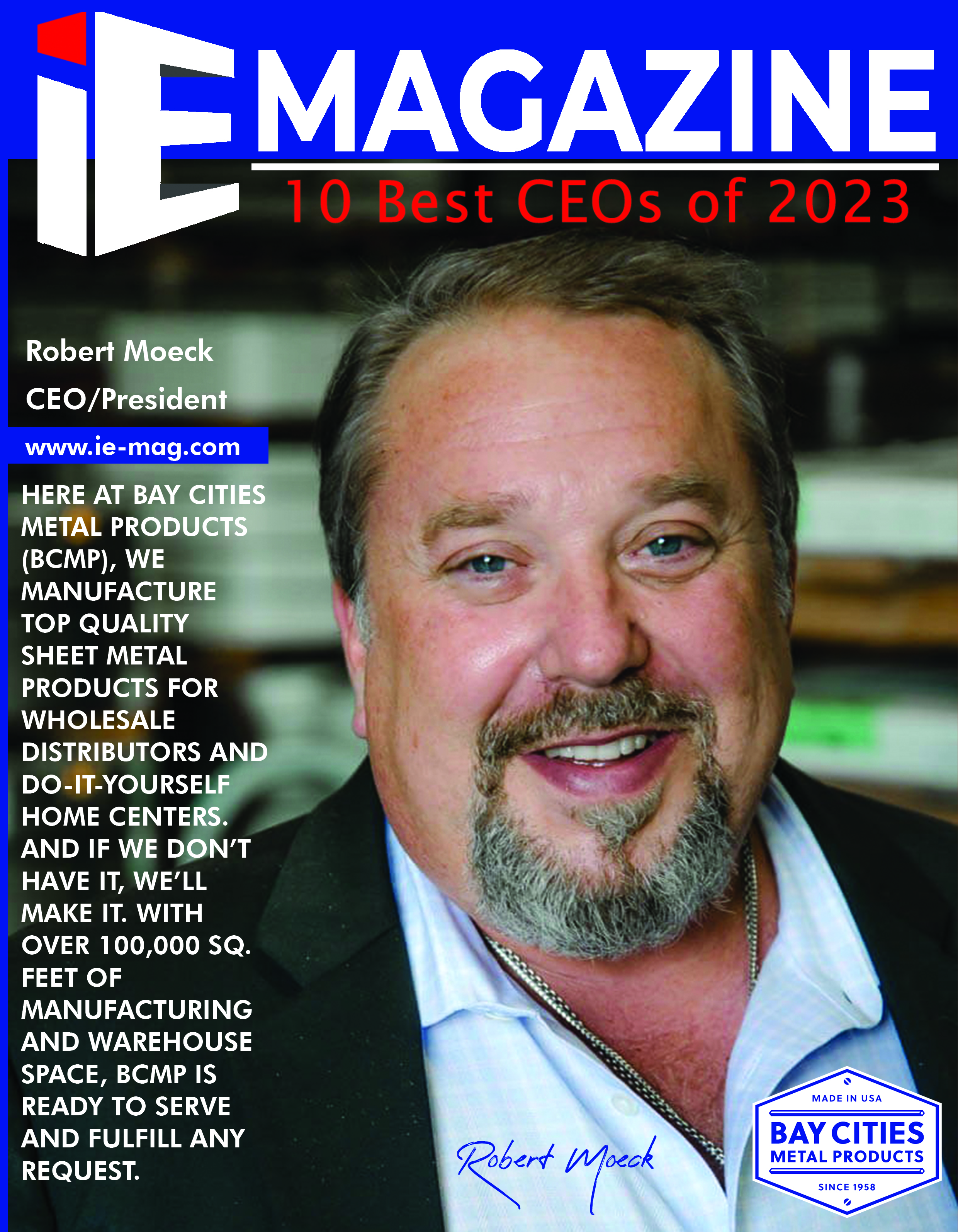 10 Best CEOs of 2023 Magazine