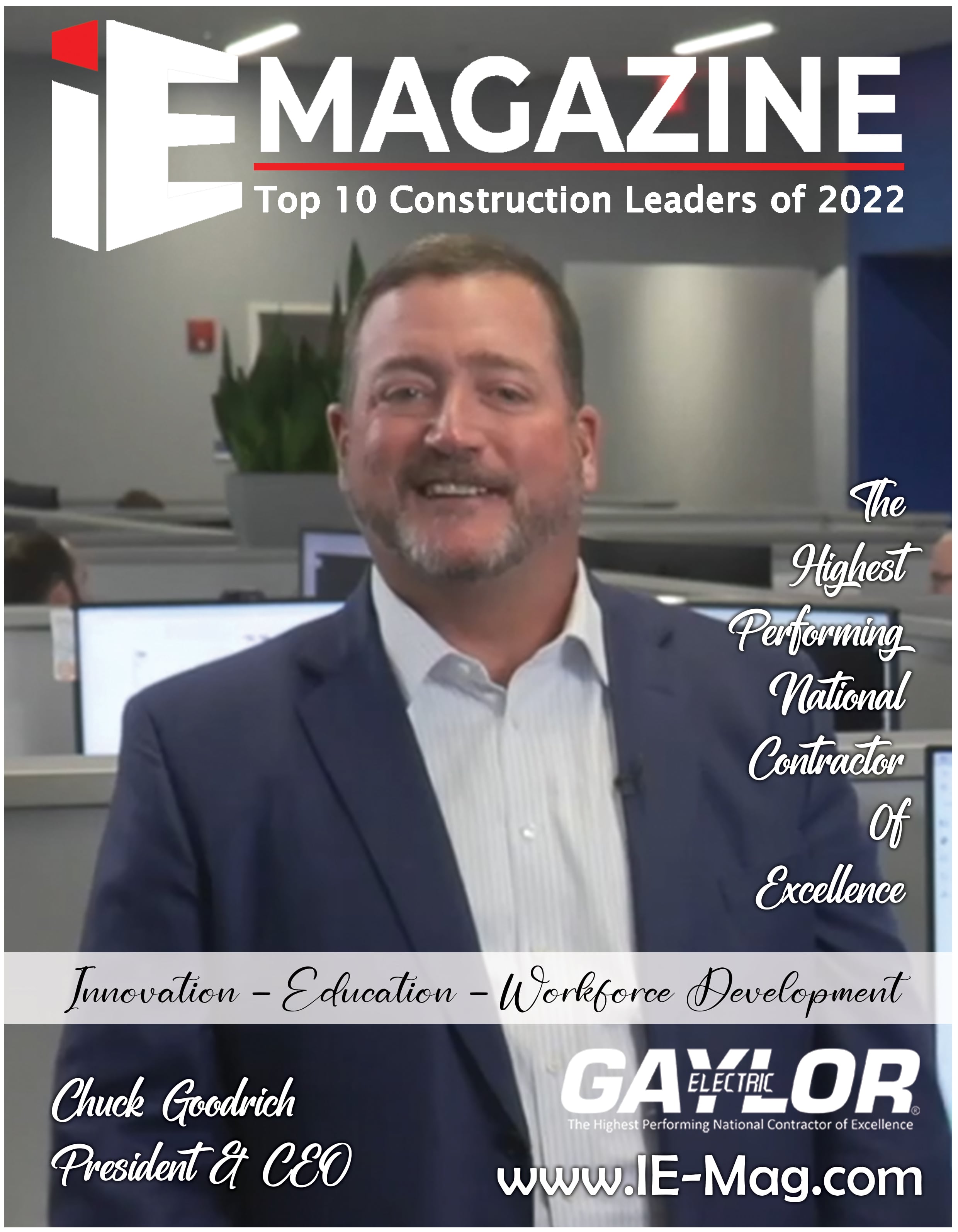 Top 10 Construction Leaders of 2022 Magazine